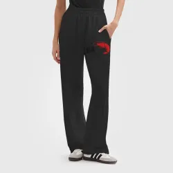 Женские брюки oversize без начеса хлопок Йа креведко - фото 2