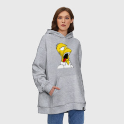 Худи SuperOversize хлопок Gomer Simpson 2 - фото 2