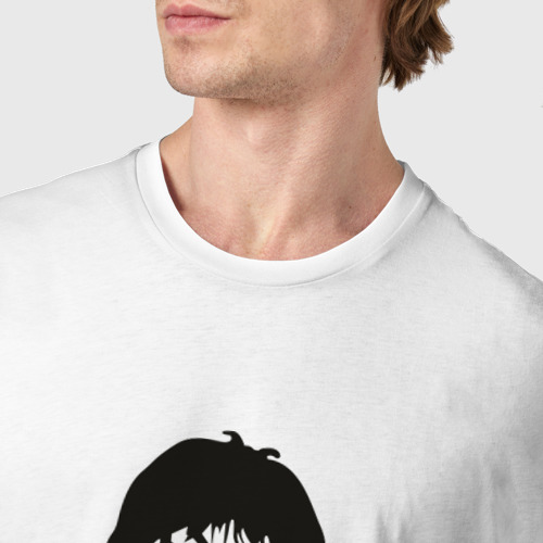 Мужская футболка хлопок Аль Пачино (Scarface), цвет белый - фото 6