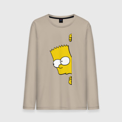 Мужской лонгслив хлопок Bart Simpson 3