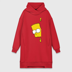 Платье-худи хлопок Bart Simpson 3