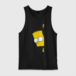 Мужская майка хлопок Bart Simpson 3