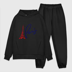 Мужской костюм oversize хлопок Paris 3