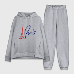 Женский костюм хлопок Oversize Paris 3