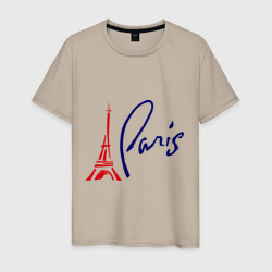 Мужская футболка хлопок Paris 3