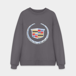 Мужской свитшот oversize без начеса хлопок Cadillac