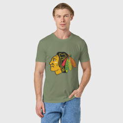 Мужская футболка хлопок Chicago Blackhawks Kane - фото 2