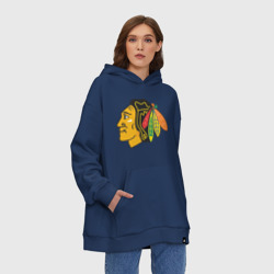 Худи SuperOversize хлопок Chicago Blackhawks Kane - фото 2