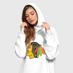 Платье-худи хлопок Chicago Blackhawks Kane - фото 2