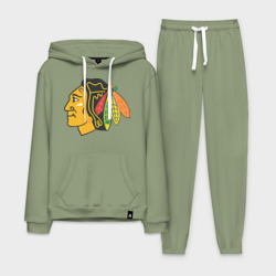 Мужской костюм хлопок с толстовкой Chicago Blackhawks Kane