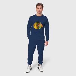 Мужской костюм хлопок Chicago Blackhawks Kane - фото 2