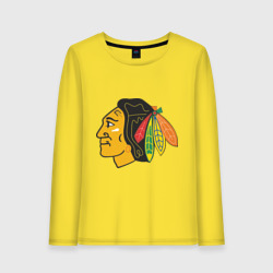 Женский лонгслив хлопок Chicago Blackhawks