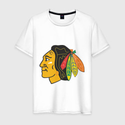 Мужская футболка хлопок Chicago Blackhawks