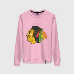 Женский свитшот хлопок Chicago Blackhawks