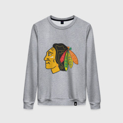 Женский свитшот хлопок Chicago Blackhawks