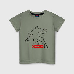 Детская футболка хлопок AND1 streetball
