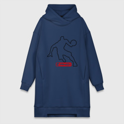 Платье-худи хлопок AND1 streetball