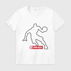 Мужская футболка хлопок AND1 streetball