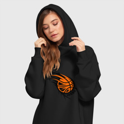Платье-худи хлопок Basket - фото 2