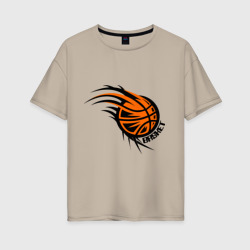 Женская футболка хлопок Oversize Basket
