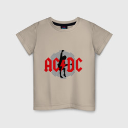 Детская футболка хлопок AC DC Ангус Янг