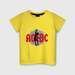 Детская футболка хлопок AC DC Ангус Янг