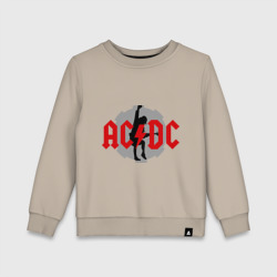 Детский свитшот хлопок AC DC Ангус Янг