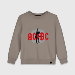 Детский свитшот хлопок AC DC Ангус Янг