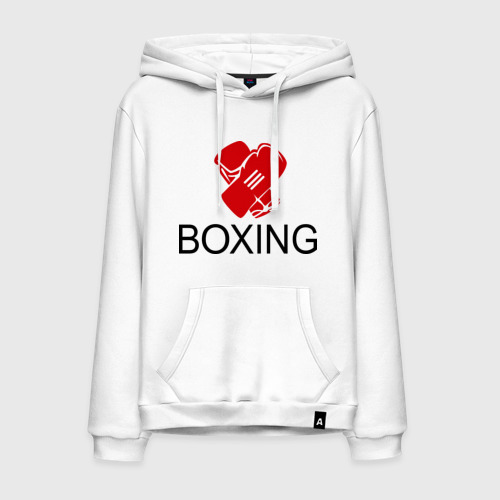 Мужская толстовка хлопок Boxing (2), цвет белый