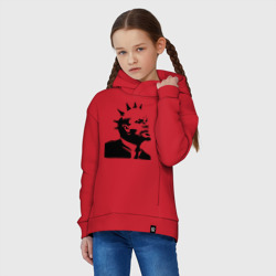 Детское худи Oversize хлопок Ленин с ирокезом - фото 2