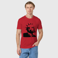 Мужская футболка хлопок Ленин с ирокезом - фото 2