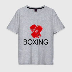 Мужская футболка хлопок Oversize Boxing