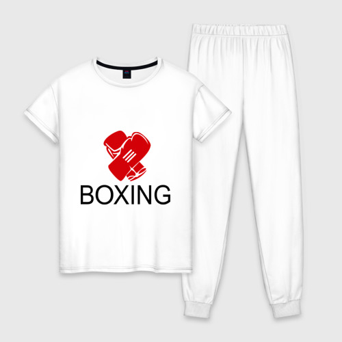 Женская пижама хлопок Boxing