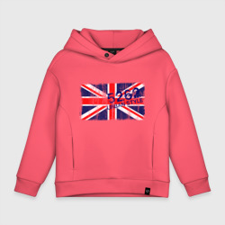 Детское худи Oversize хлопок England Urban flag