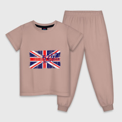 Детская пижама хлопок England Urban flag