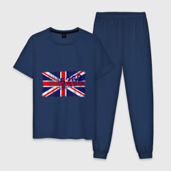 Мужская пижама хлопок England Urban flag