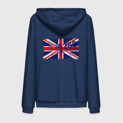 Мужская толстовка на молнии хлопок England Urban flag