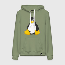 Женская толстовка хлопок Linux 7