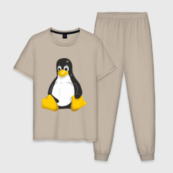 Мужская пижама хлопок Linux 7