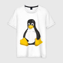 Мужская футболка хлопок Linux 7