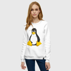 Женский свитшот хлопок Linux 7 - фото 2