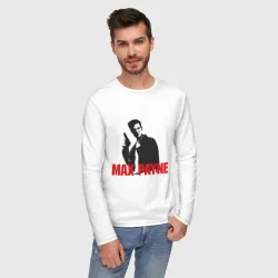 Мужской лонгслив хлопок Max Payne 2 - фото 2
