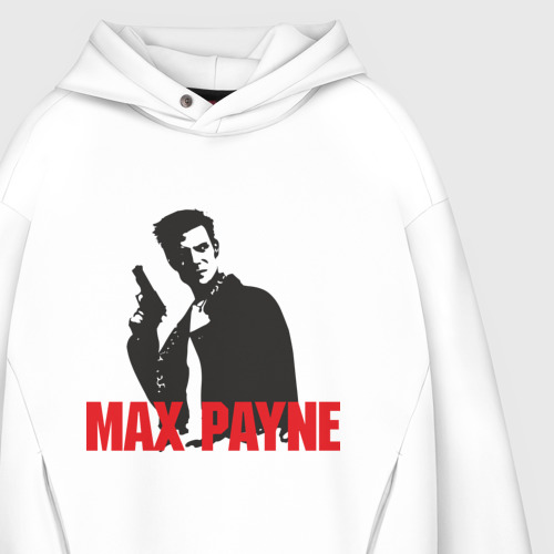 Мужское худи Oversize хлопок Max Payne 2 - фото 4