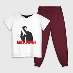Детская пижама с белой футболкой Max Payne 2