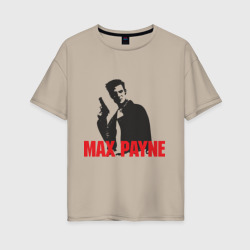 Женская футболка хлопок Oversize Max Payne 2
