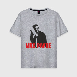 Женская футболка хлопок Oversize Max Payne 2