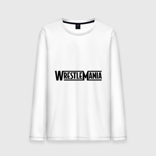 Мужской лонгслив хлопок Wrestlemania