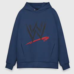 Мужское худи Oversize хлопок WWE