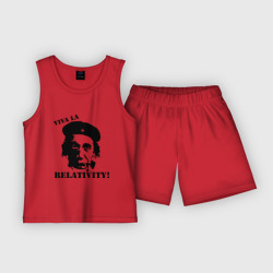 Детская пижама с шортами хлопок Эйнштейн - Viva La Relativity!
