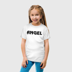 Детская футболка хлопок Ангел с крыльями - фото 2